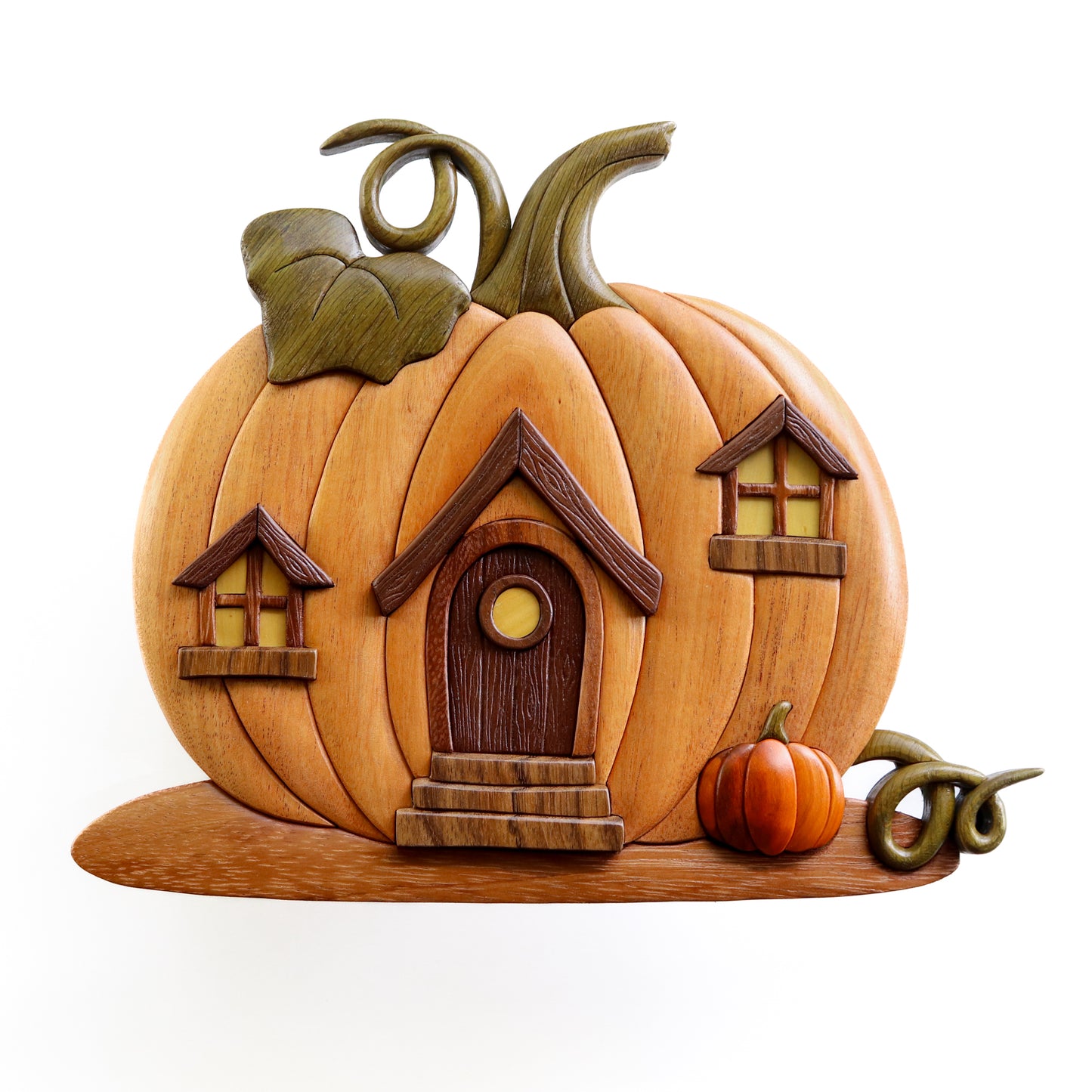 Pumpkin Cottage Wall Hanging