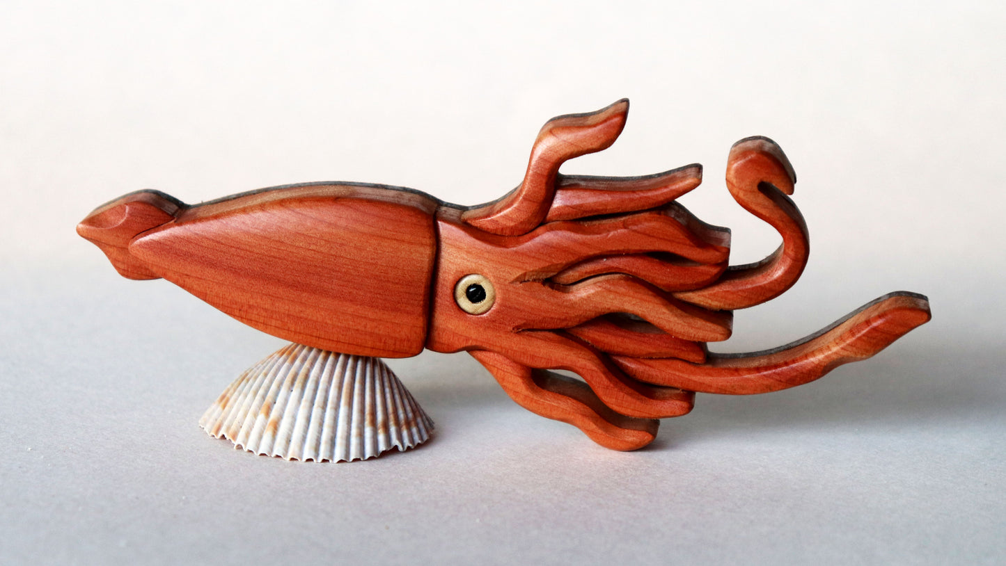 Squid Magnet / Ornament