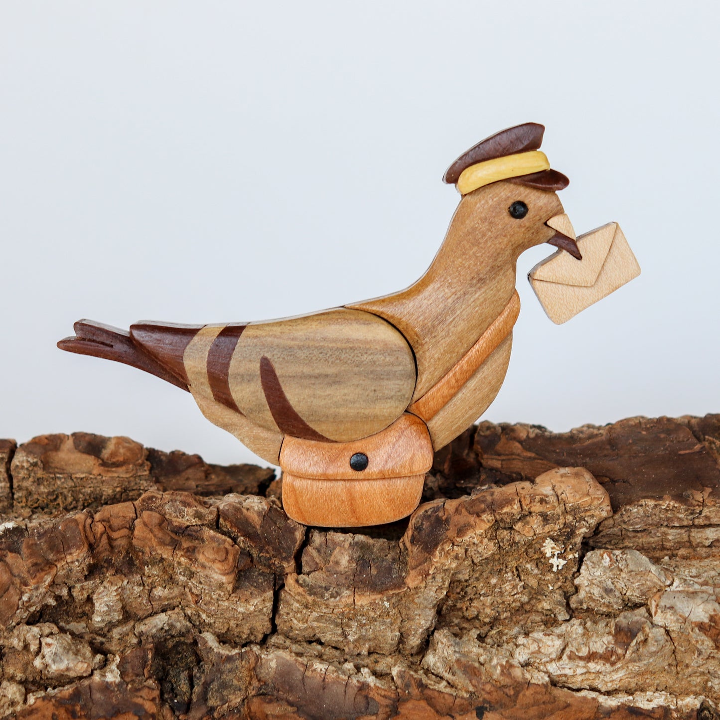 Pigeon Mail Carrier Bird Magnet / Ornament