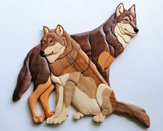 Wolves Wall Hanging