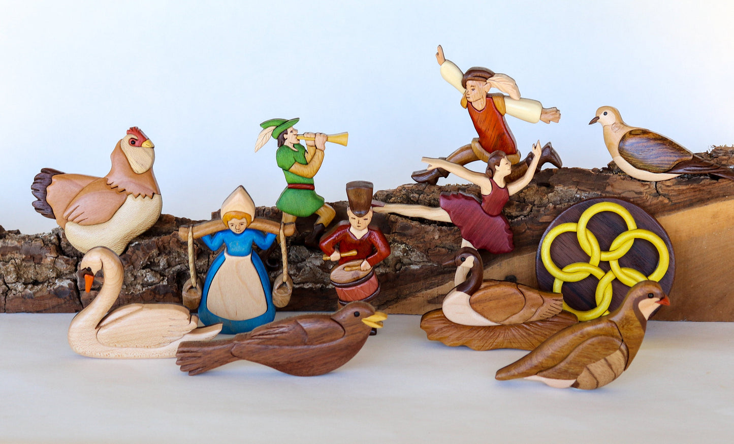 Lords a-Leaping Magnet / Ornament - 4th Day of Christmas