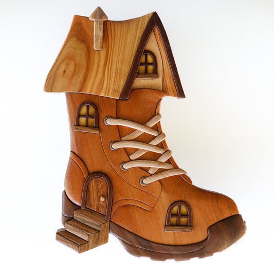 Boot House Wall Hanging