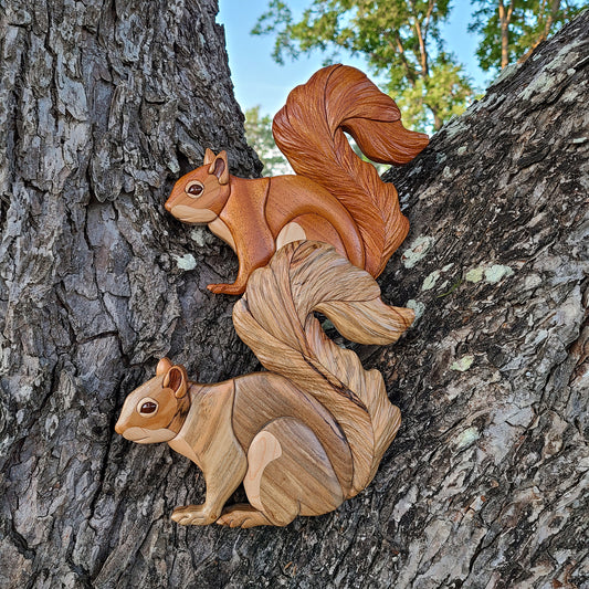 Squirrel Wall Hanging