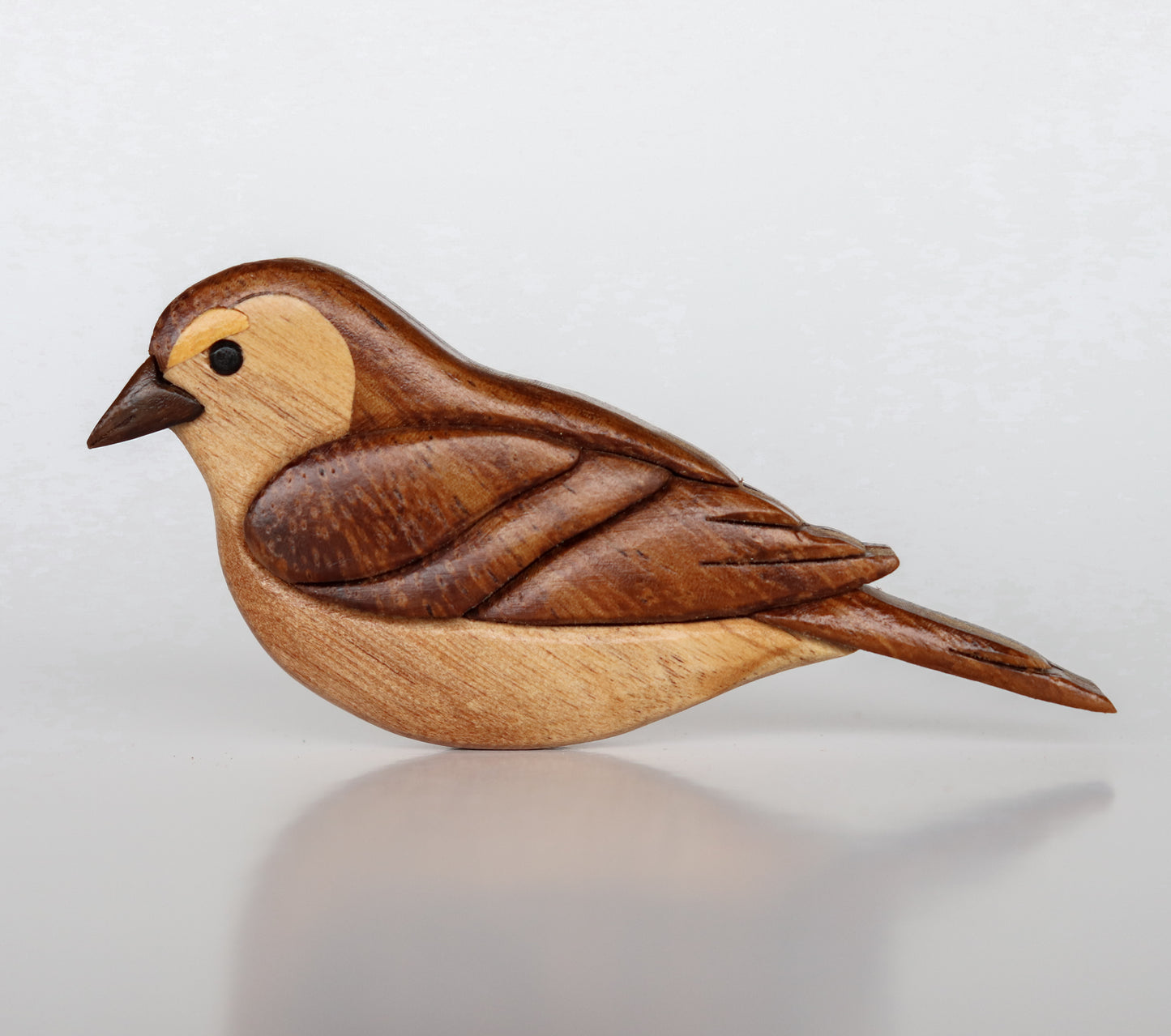 Grasshopper Sparrow Bird Magnet / Ornament