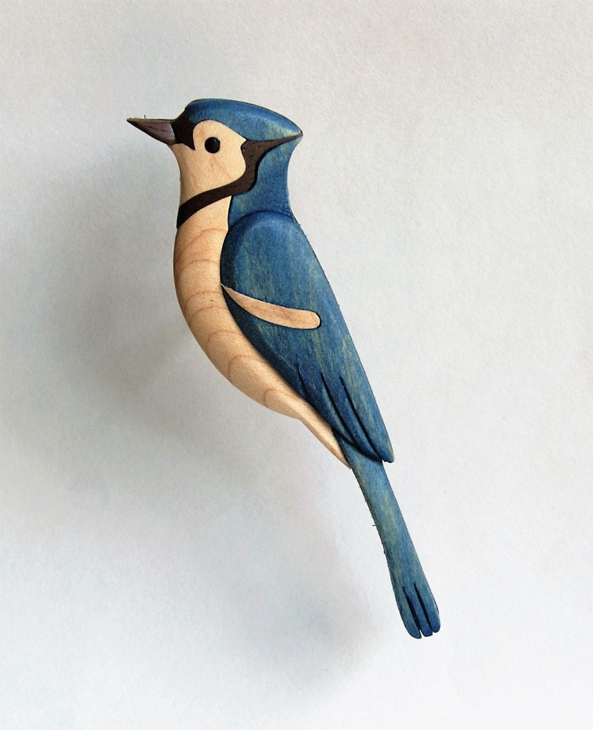 Bluejay Songbird Magnet / Ornament
