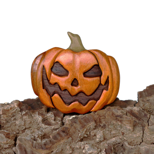 Spooky Jack-o-Lantern Magnet / Ornament