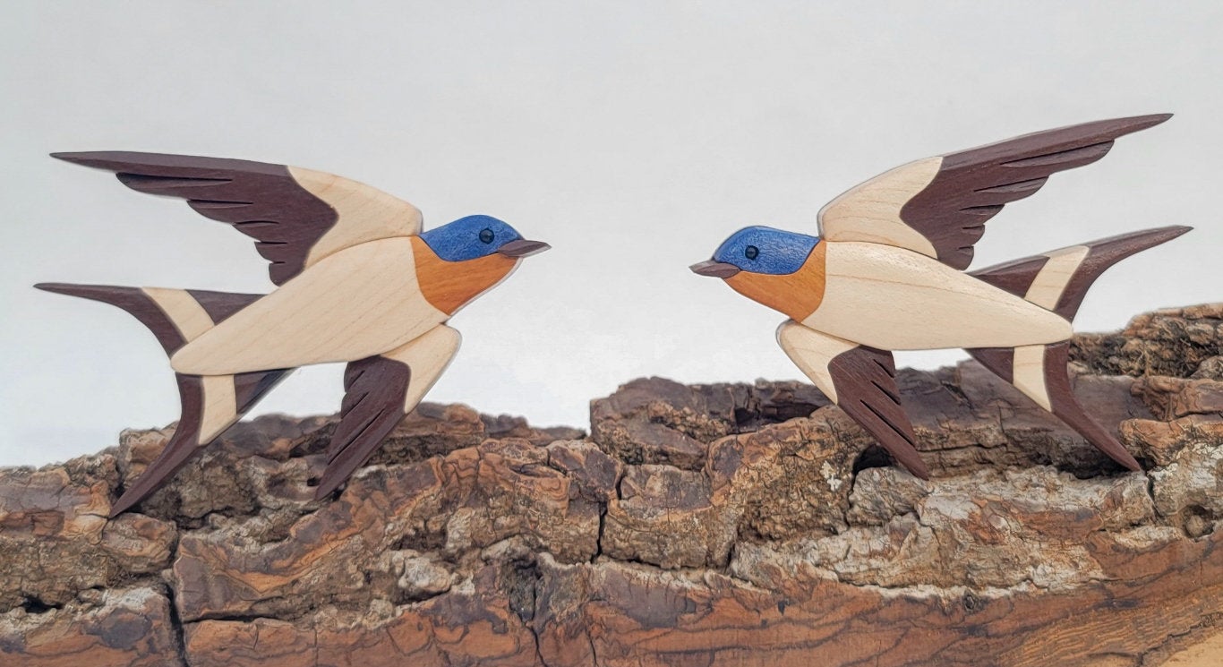 Barn Swallow Bird Magnet / Ornament